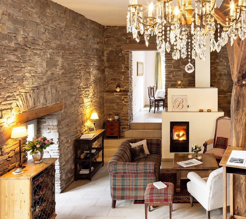 Kaminzimmer Landhaus Bärenmühle